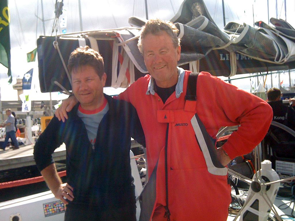 Drew and Bruce Taylor - Rolex Sydney to Hobart 2013 © Bruce Montgomery